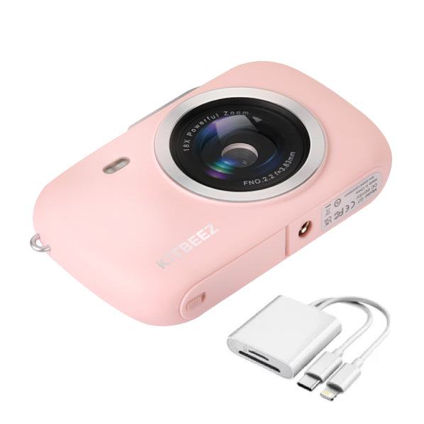 KiTBEEZ KF-3 Digital Camera 64MP 18X Retro Camera