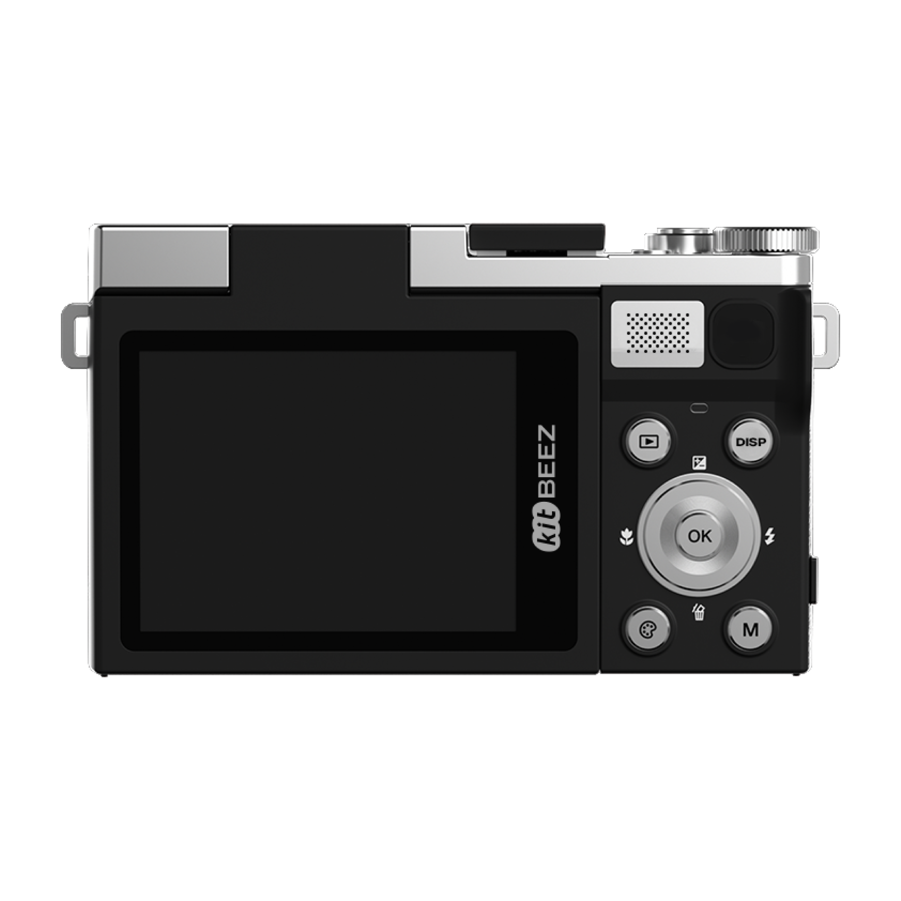 KiTBEEZ KP-V 65MP 180°Flip Screen Selfie 4K Camera