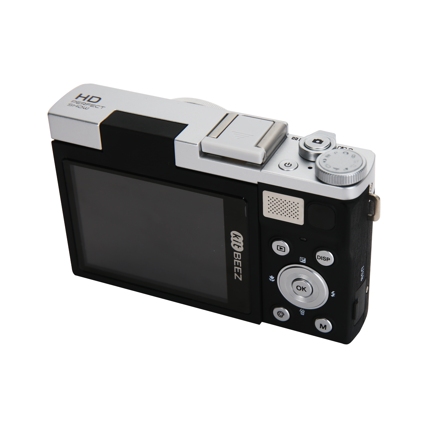 KiTBEEZ KP-V 65MP 180°Flip Screen Selfie 4K Camera