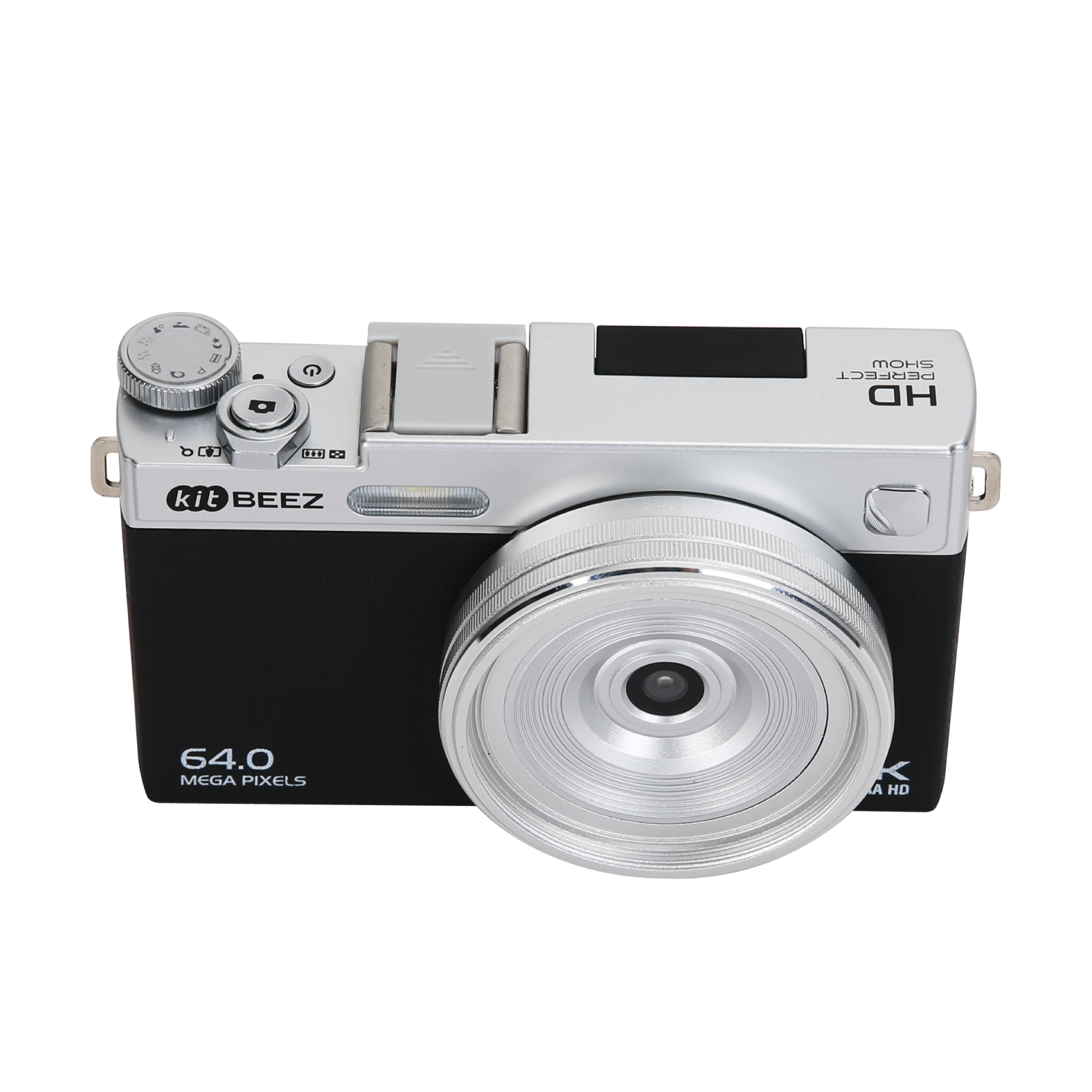 KiTBEEZ KP-V 65MP 180°Flip Screen Selfie 4K Camera