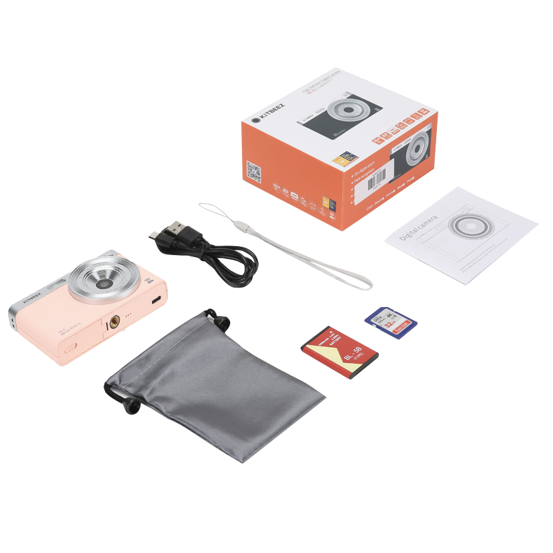 KiTBEEZ KF-1 Upgrade WiFi CCD Camera Digital Camera 50MP 16X Zoom