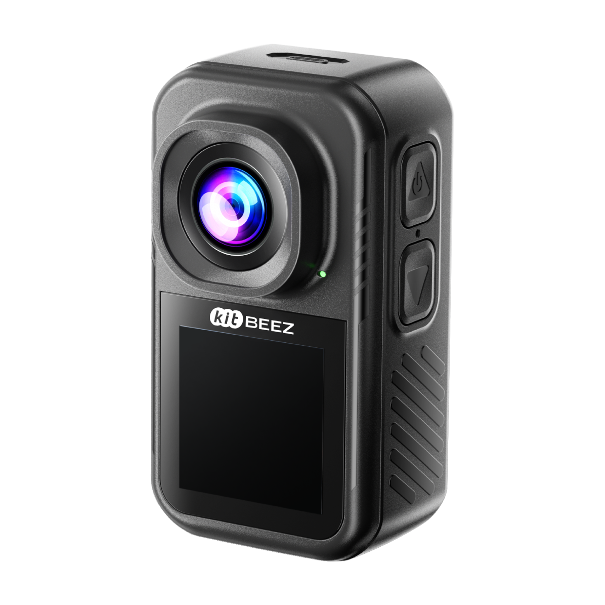 KITBEEZ K-NANO Thumb-Sized 5K Dual-Screen Action Camera