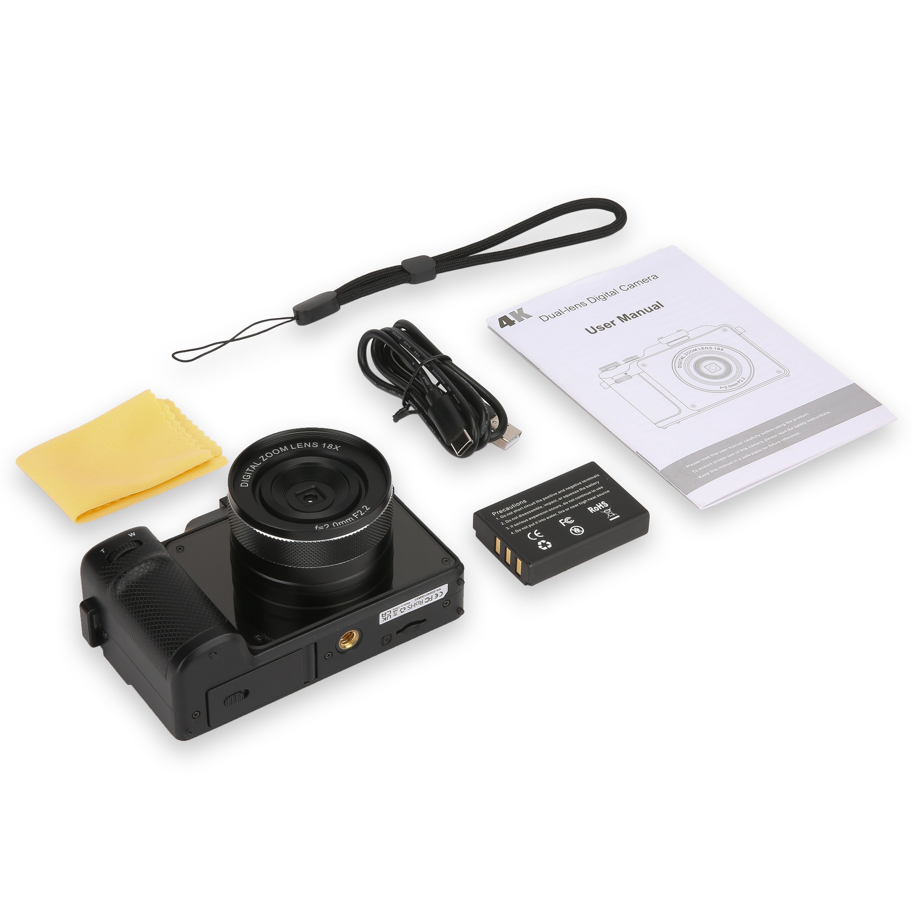 KiTBEEZ 4K Wifi Digital Camera