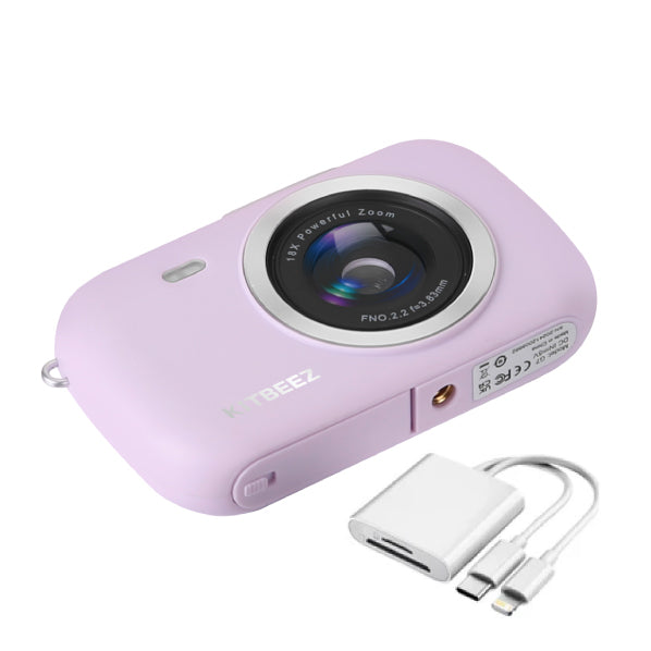 KiTBEEZ KF-3 Digital Camera 64MP 18X Retro Camera