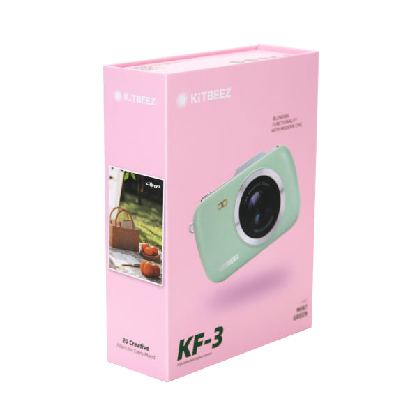 KiTBEEZ KF-3 Digital Camera 64MP 18X Retro Camera