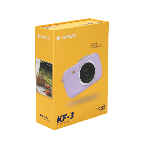 KiTBEEZ KF-3 Digital Camera 64MP 18X Retro Camera