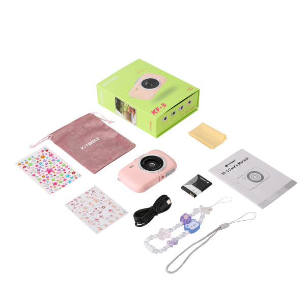 KiTBEEZ KF-3 Digital Camera 64MP 18X Retro Camera