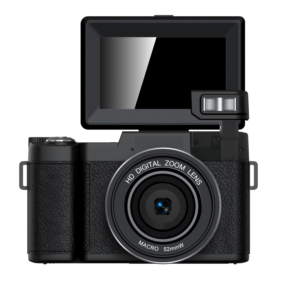 KiTBEEZ KP-4 75MP 180°Flip Screen Selfie 5K Camera