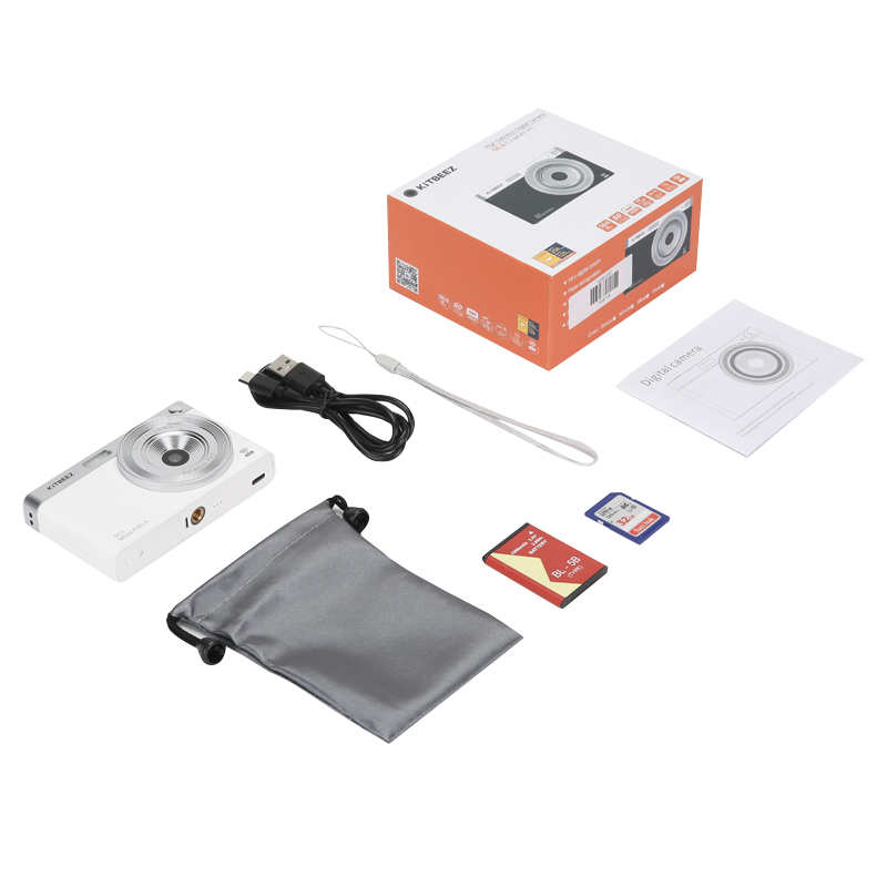 KiTBEEZ KF-1 Upgrade WiFi CCD Camera Digital Camera 50MP 16X Zoom