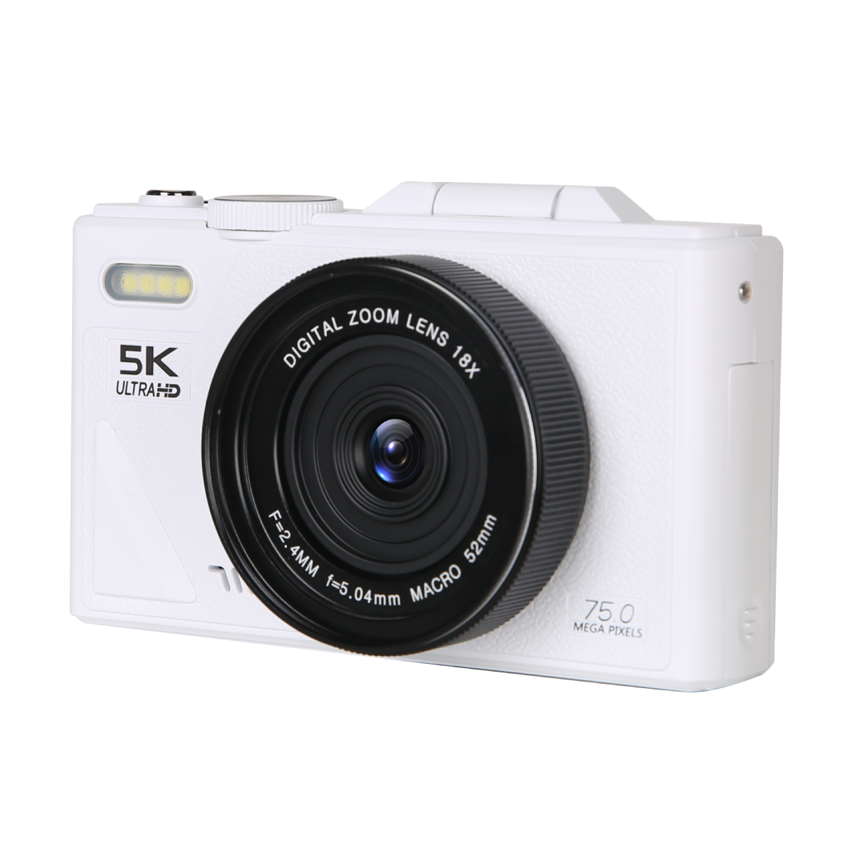 KiTBEEZ KP-2 180°Flip Screen Selfie 5K Camera