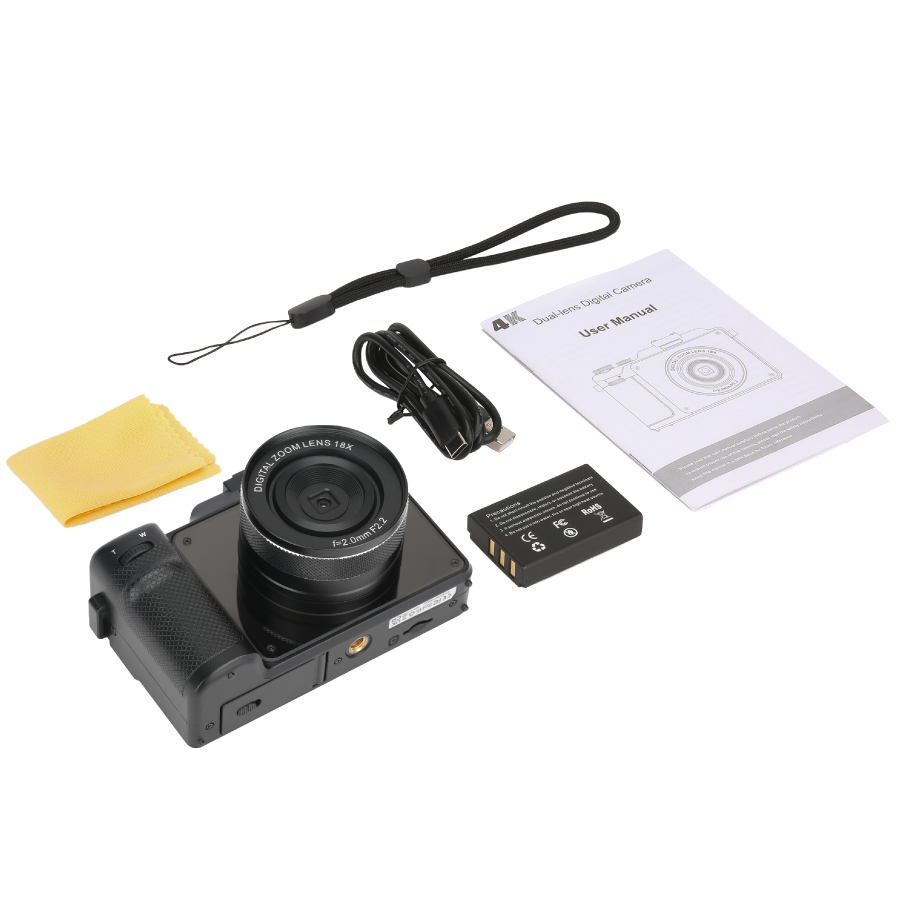 KiTBEEZ KP-3 4K Wifi Digital Camera