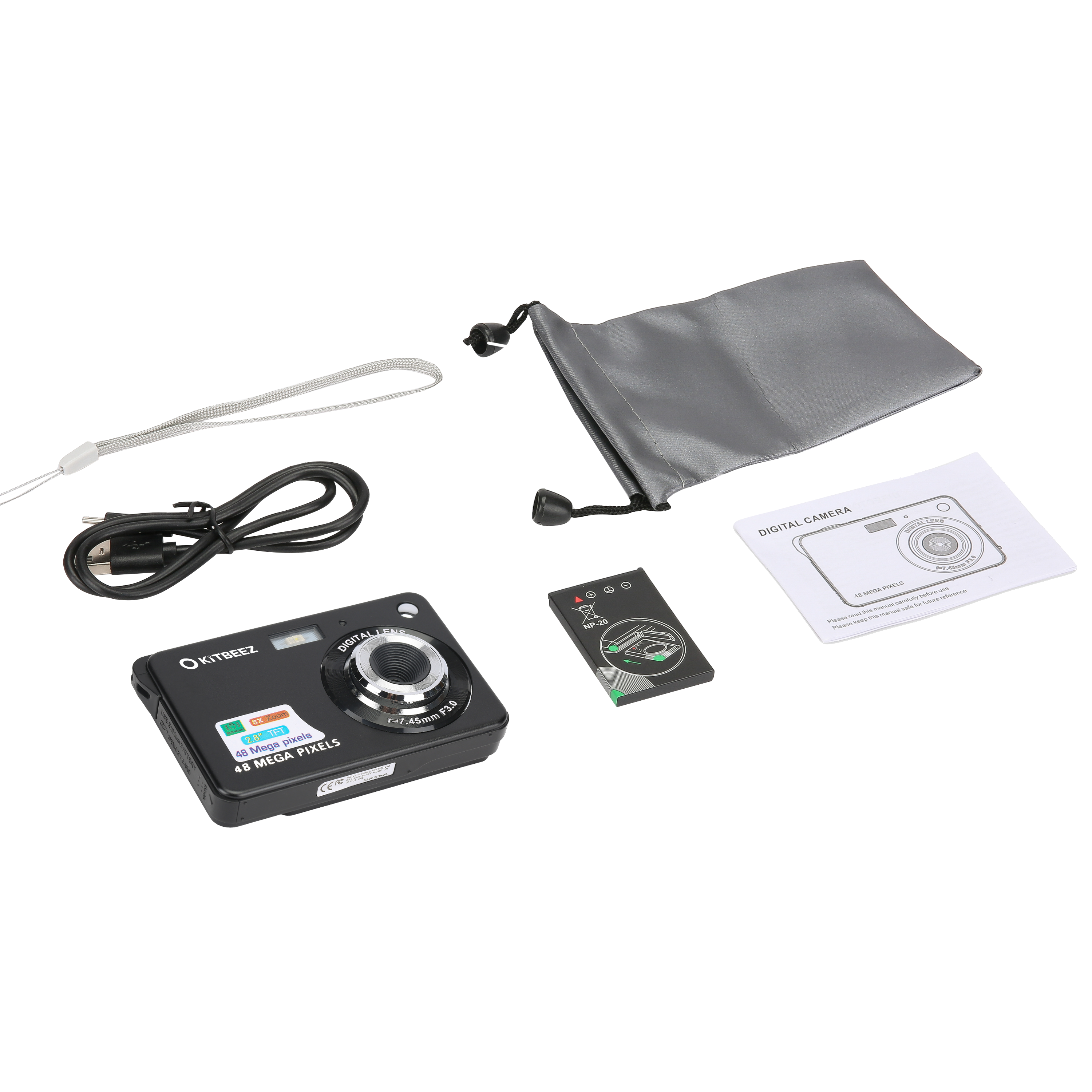 KitBEEZ KC-1 Digital Camera CCD48