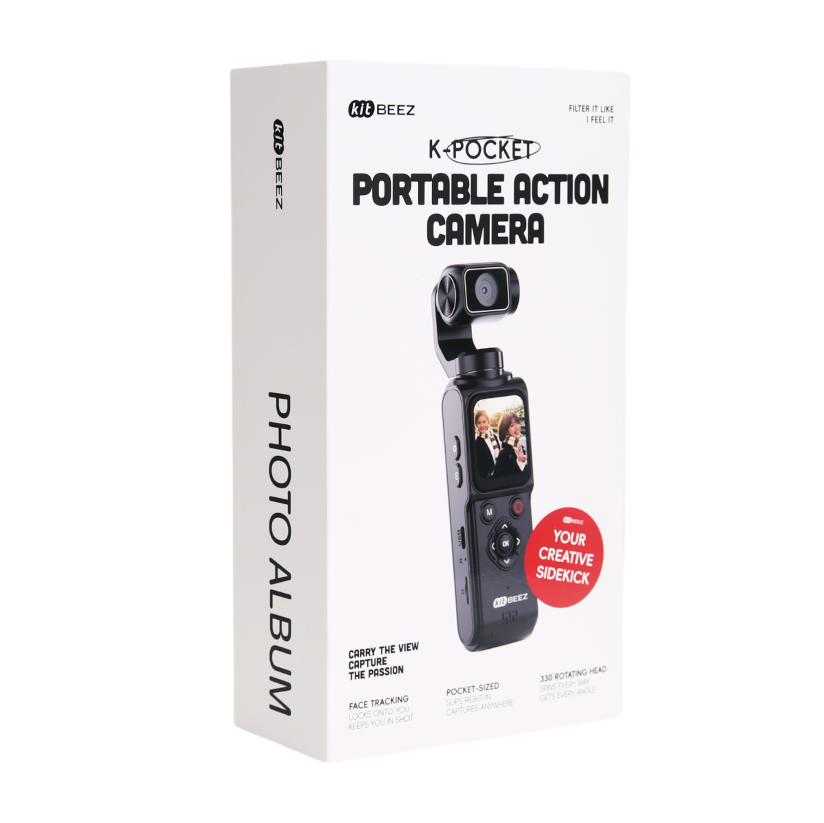 KiTBEEZ K-Pocket  Action Camera 4K WiFi Sports Camera