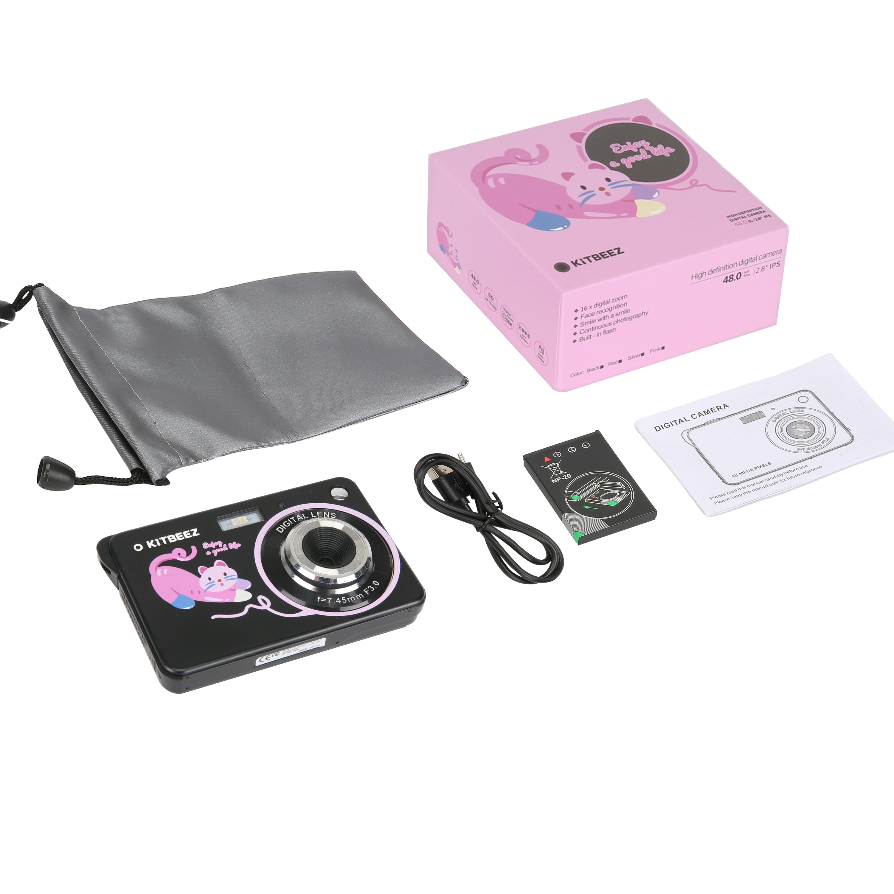 KitBEEZ KC-1 Digital Camera CCD48