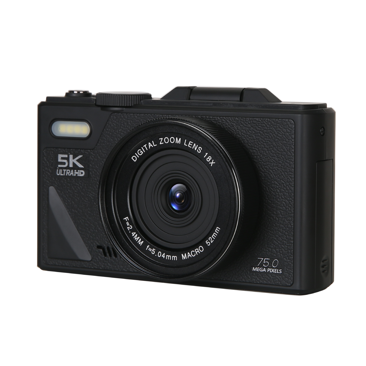 KiTBEEZ KP-2 180°Flip Screen Selfie 5K Camera
