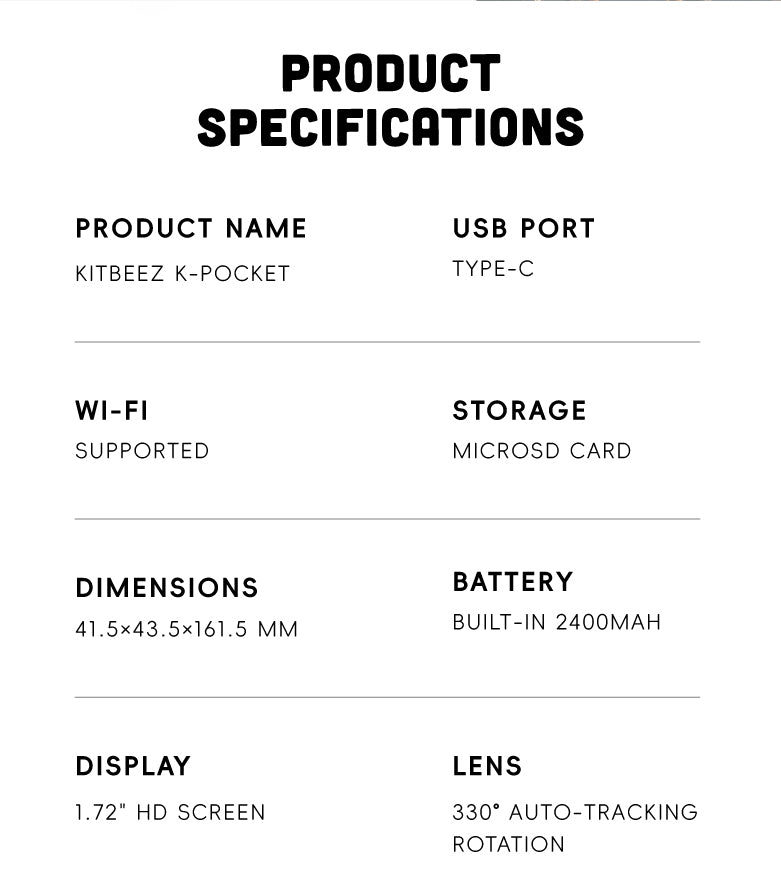 KiTBEEZ K-Pocket detail