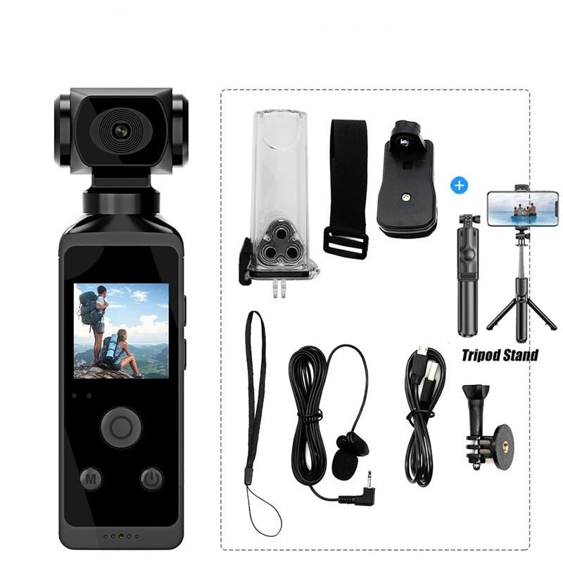 KiTBEEZ KA-2 Pocket Action Camera 4K WiFi Sports Camera